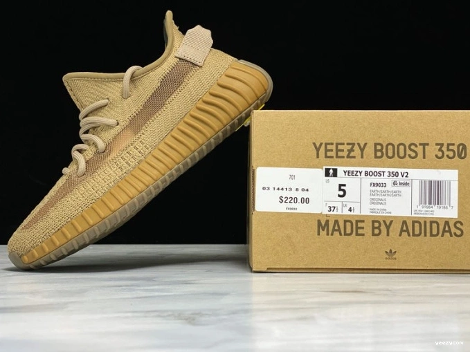 V2 Earth Yeezy Boost Adidas FX9033 350 1217